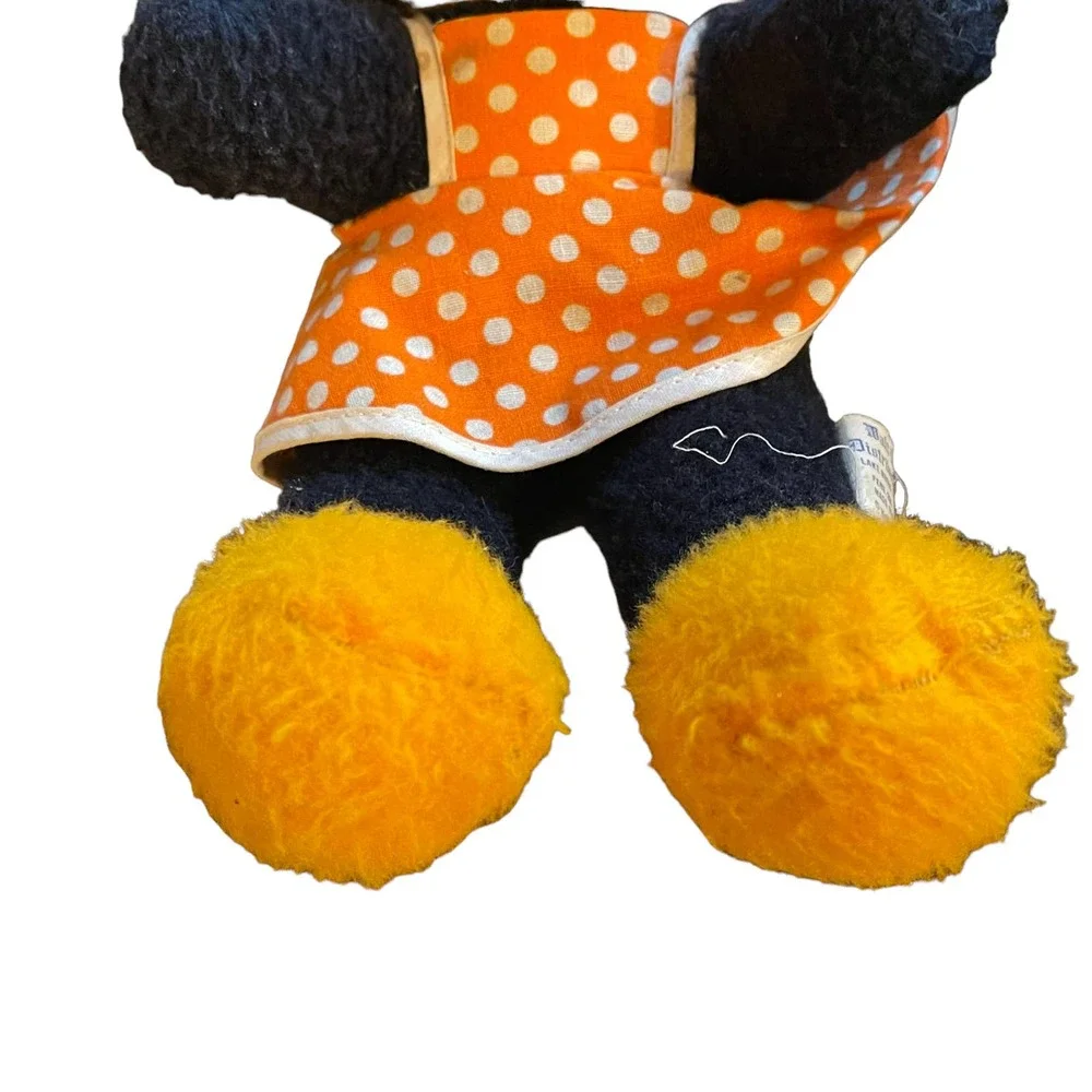 Mickey Minnie Mouse Plush California Toy Co Walt Disney‎ Est 1950's Stuffed Toys